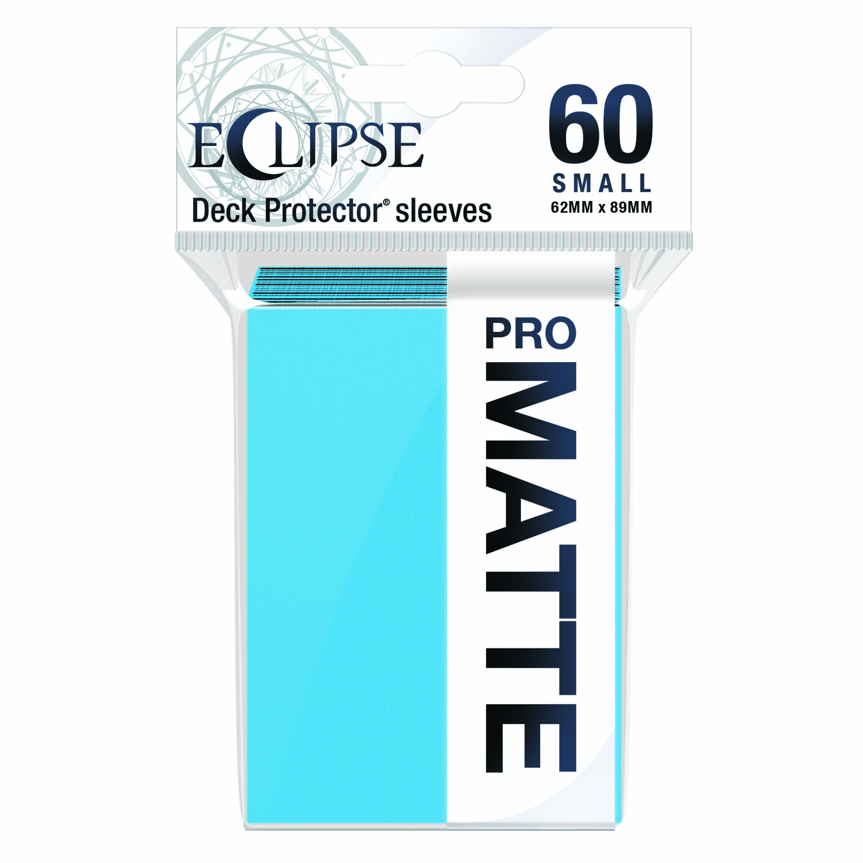 Small Sleeves - Sky Blue Matte 60ct - Eclipse